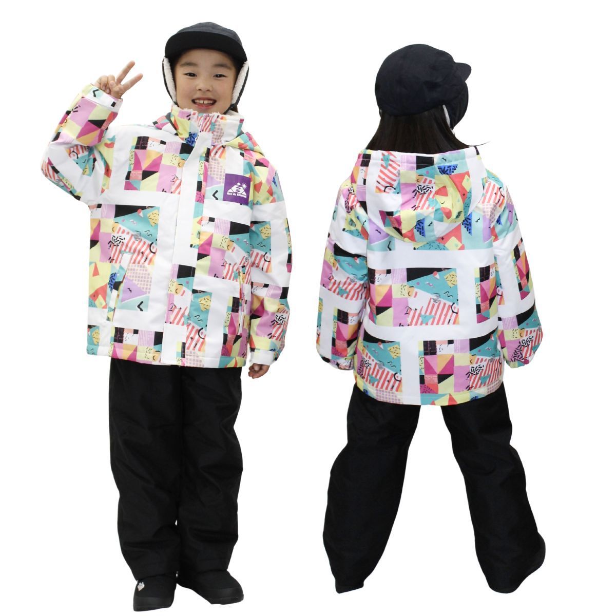 BANNNE バンネ ジュニア キッズ 子ども スキーウェア 上下セット