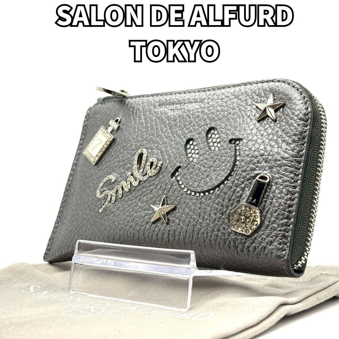 新品未使用☆サロンドアルファード☆ルクーチェL字ミニ財布 ルクーチェ L字ファスナー ミニ財布 1352