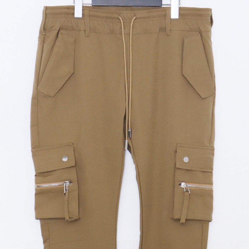 MLVINCE TYPE-4 SLIM STRETCH CARGO PANTS サイズ34 ベージュ