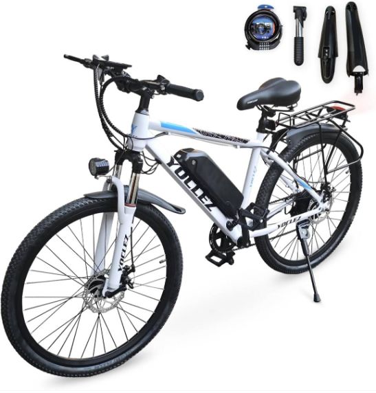 マウンテンバイク 26インチ アシスト自転車 36Vリチウムイオンバッテリ シマノ 7段変速 250Wモーター搭載 ディスクブレーキ 高炭素鋼 男女通用 通勤 通学防水機能