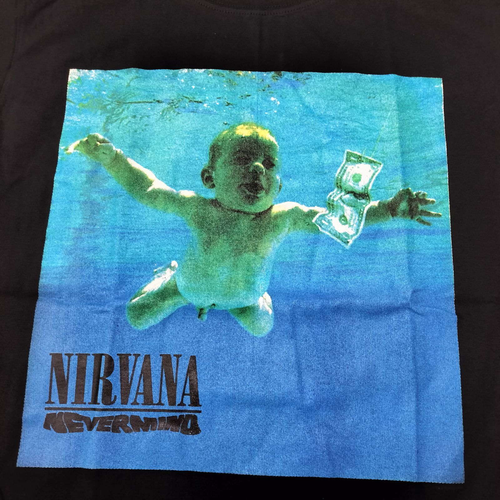 NIRVANA】ニルヴァーナ ニルバーナ Nevermind ロックTシャツ