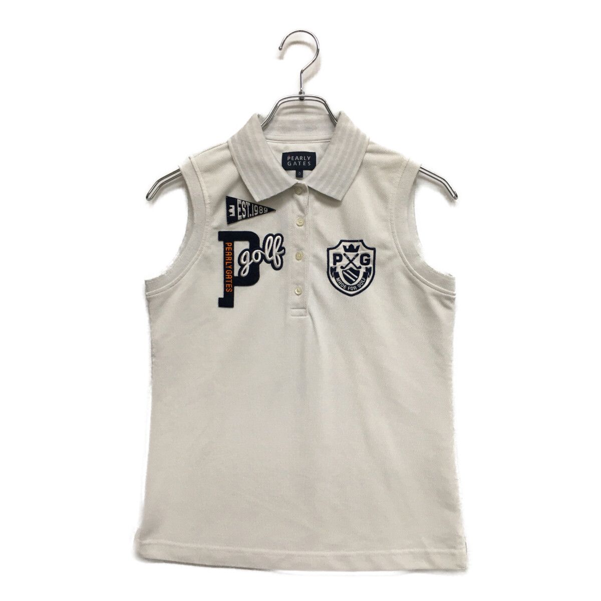 中古 レディース パーリーゲイツ PEARLY GATES ノースリーブ 0(S