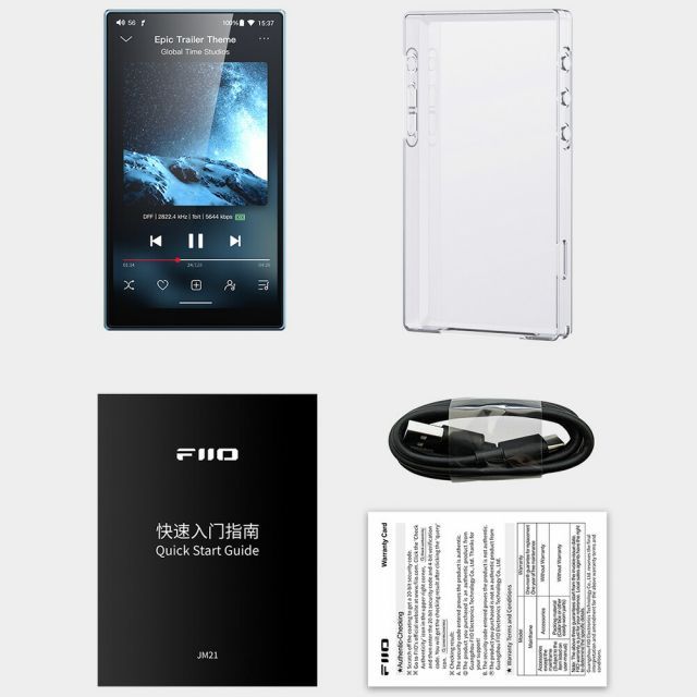 正規品FiiO JM21 ブルー　デジタルオーディオプレーヤー JM21
