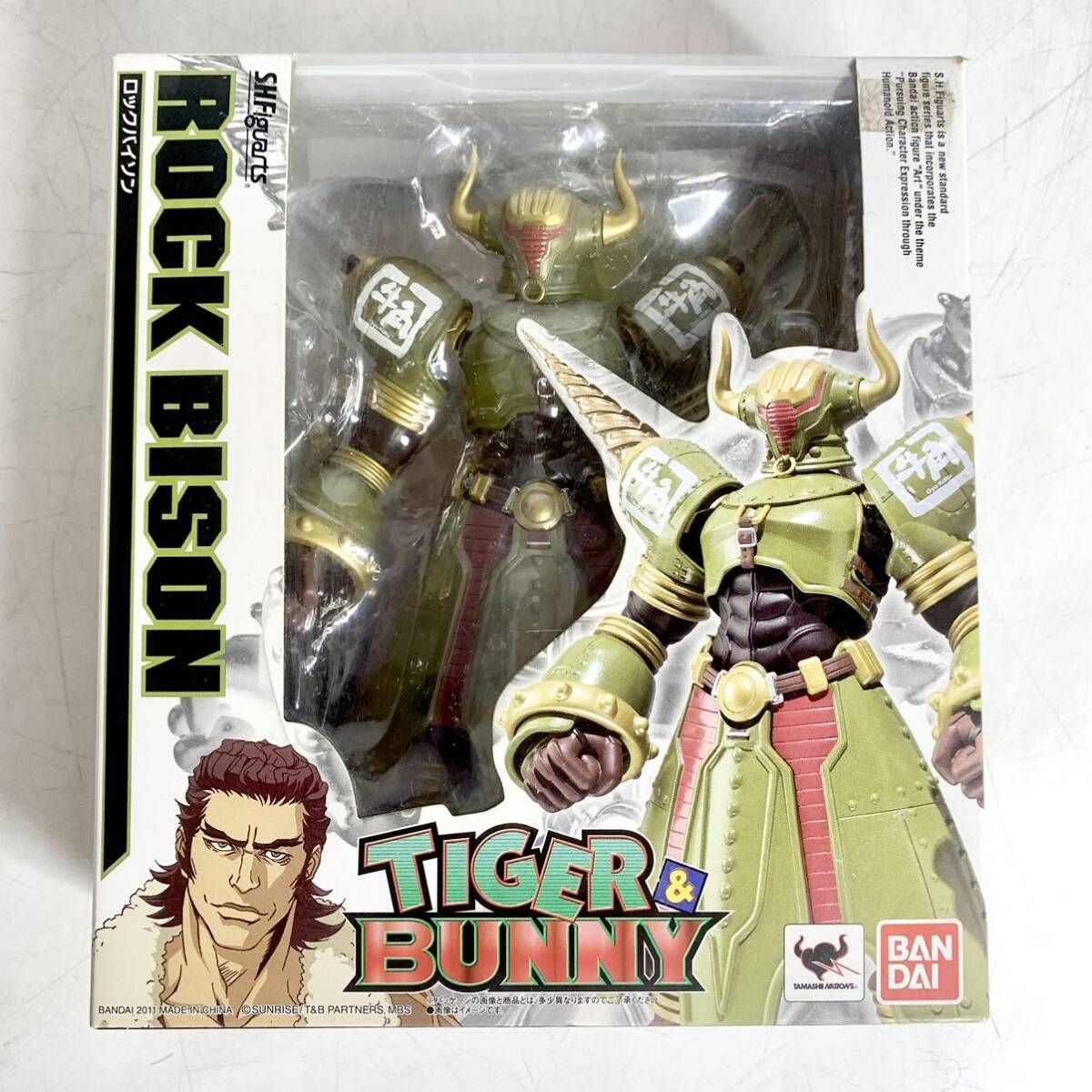 未開封 フィギュア ロックバイソン タイガー&バニー TIGER & BUNNY S.H.Figuarts フィギュアーツ バンダイ - メルカリ