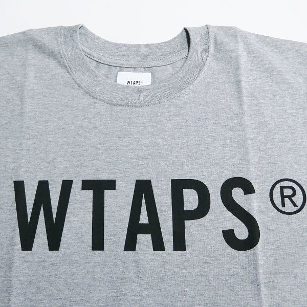 WTAPS ダブルタップス 20AW WTVUA SS TEE 202PCDT-ST02S スクリーンプリント ショートスリーブ Tシャツ グレー  半袖 カットソー