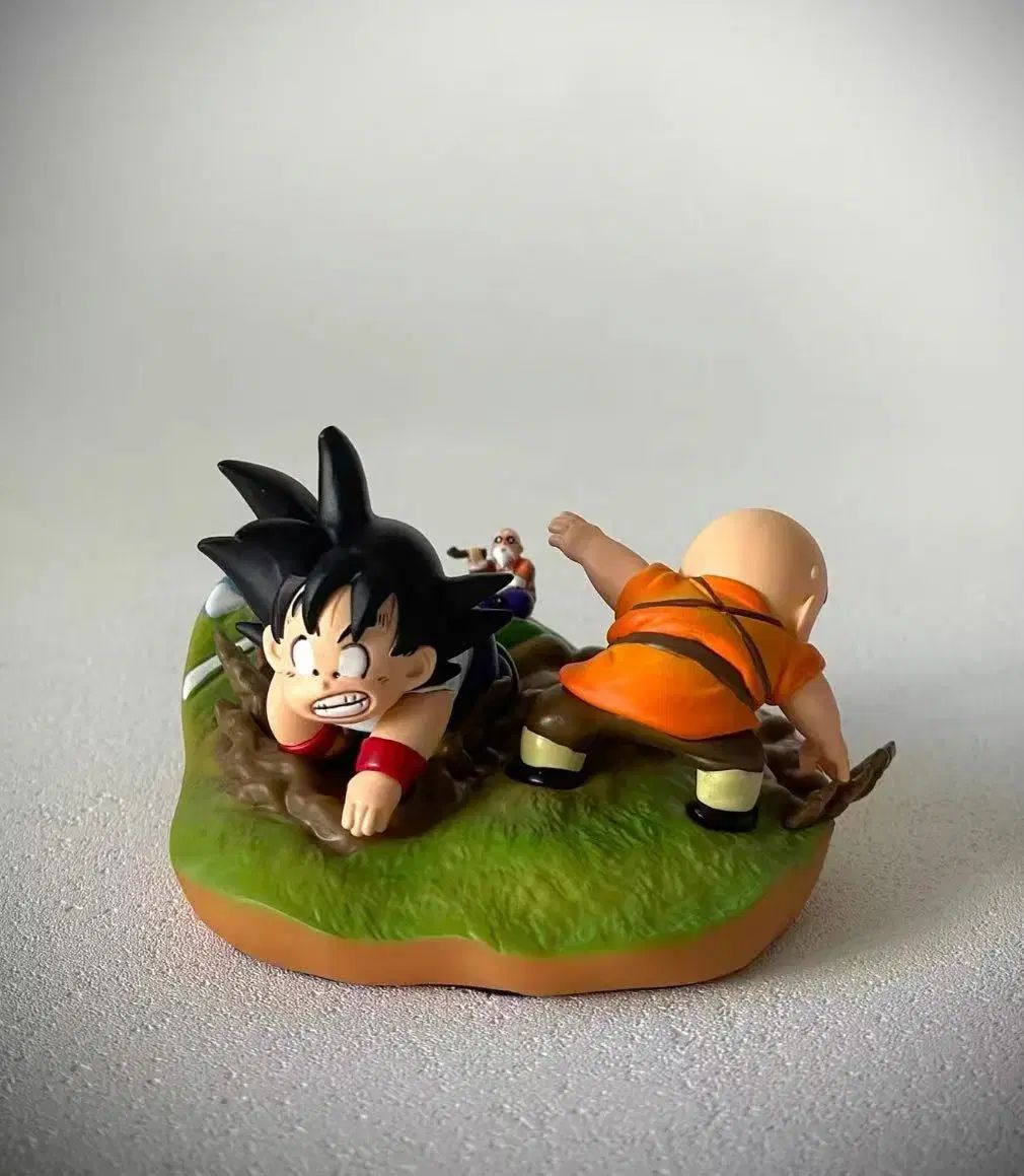 ドラゴンボール 樹脂- カプセルスタイル- 悟空 クリーリング 発掘 トレーニング