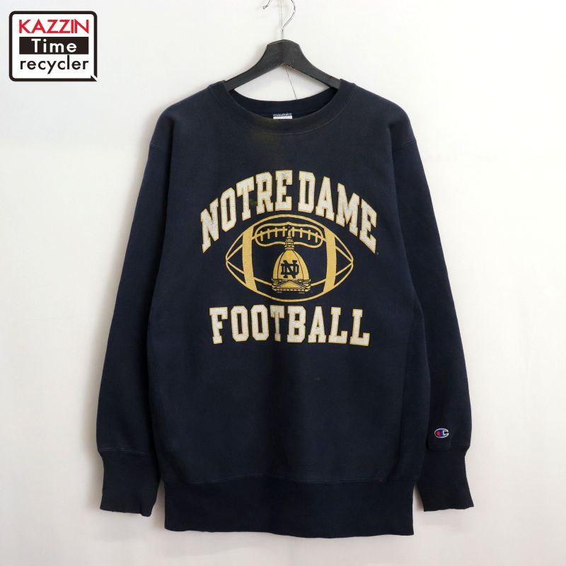 90’s Champion USA製 ノートルダム大 リバースウィーブ 90s USA製 vintage Champion NOTRE DAME ノートルダム カレッジ