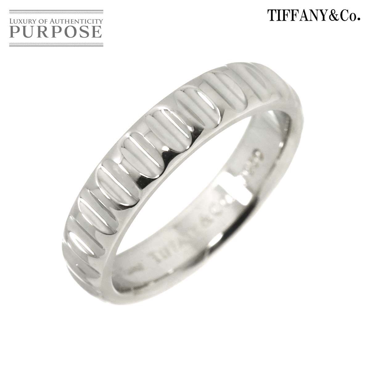 ティファニー TIFFANY&Co. 7.5号 リング Pt プラチナ 指輪 Ring 