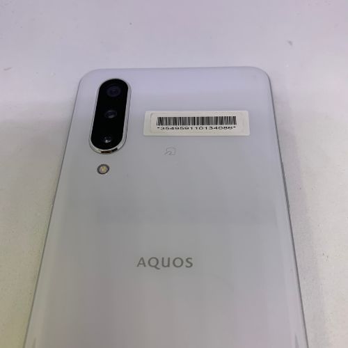 ☆【訳あり品】au AQUOS zero5G basic DX SHG02 ホワイト - メルカリ