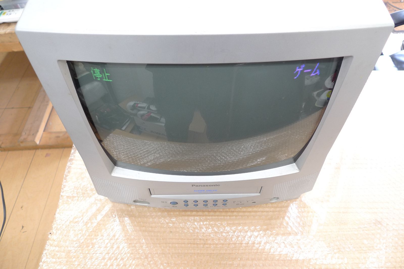 panasonic ブラウン管テレビ テレビデオ TH-14EV30 カラーテレビ