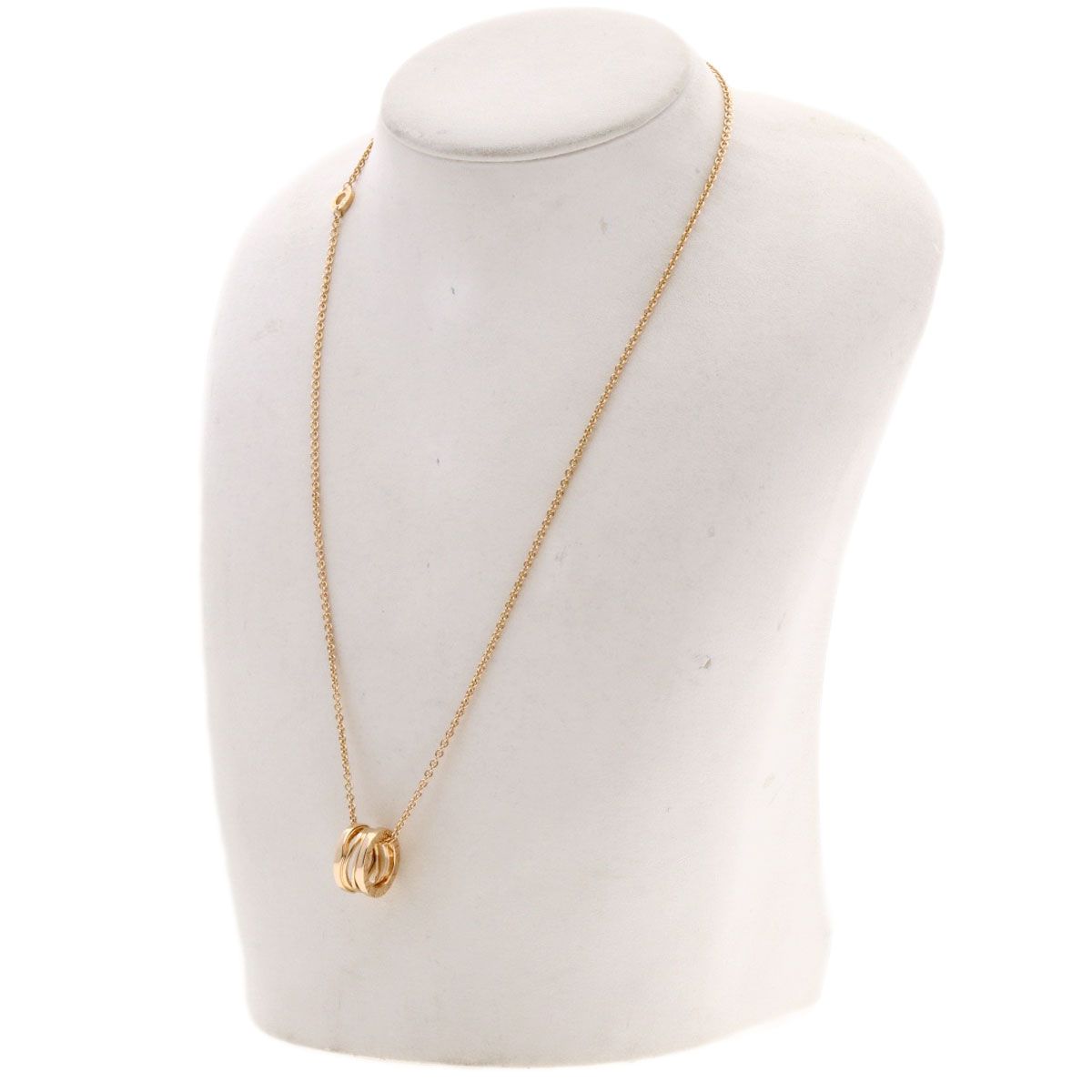 BVLGARI ゴールドリングモチーフ ネックレス BVLGARI ゴールドリングモチーフ ネックレス 【BVLGARI/ブルガリ