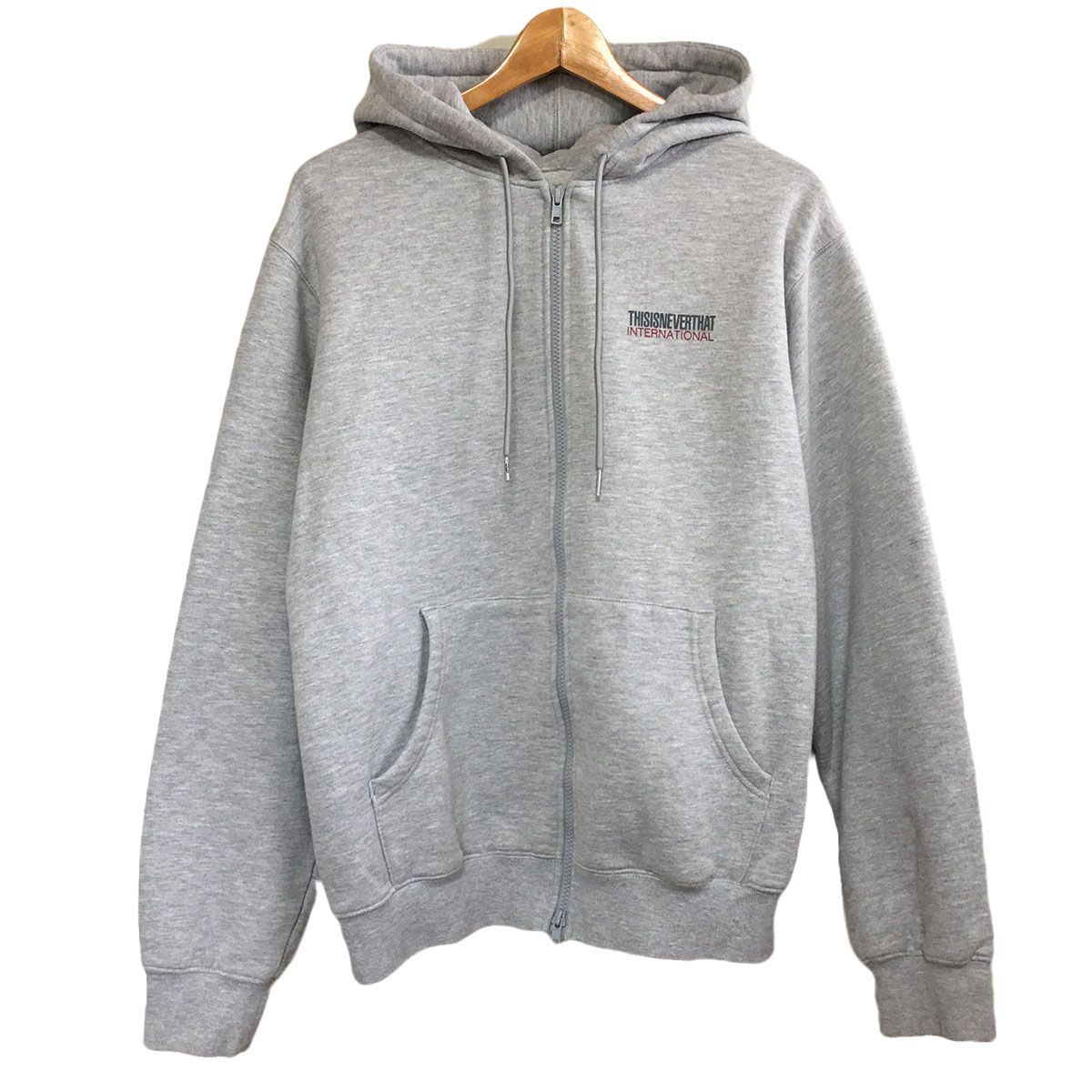 古着 thisisneverthat ディスイズネバーザット ジップアップ