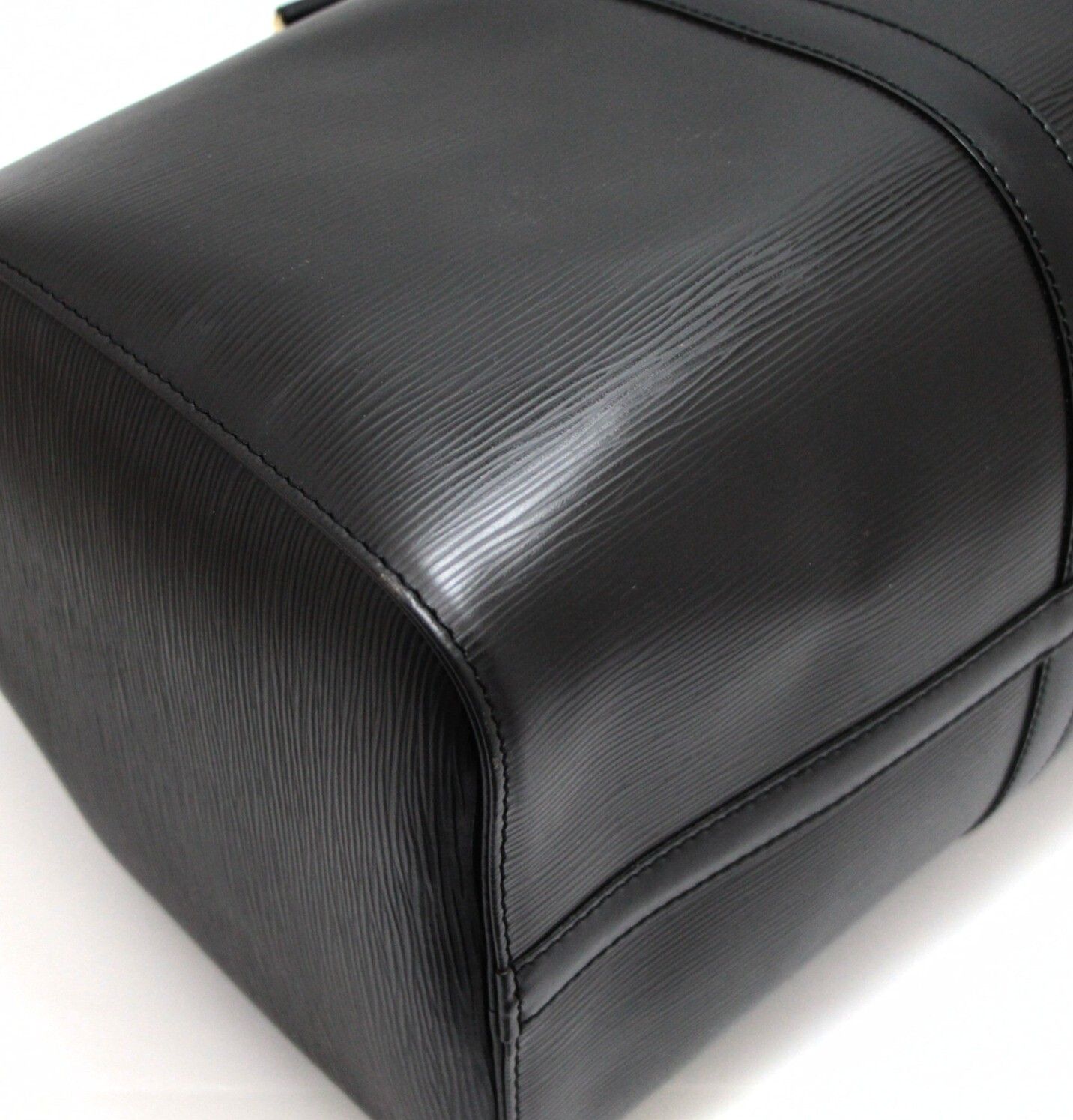 ルイヴィトン エピ キーポル45 ノワール ボストンバッグ 黒