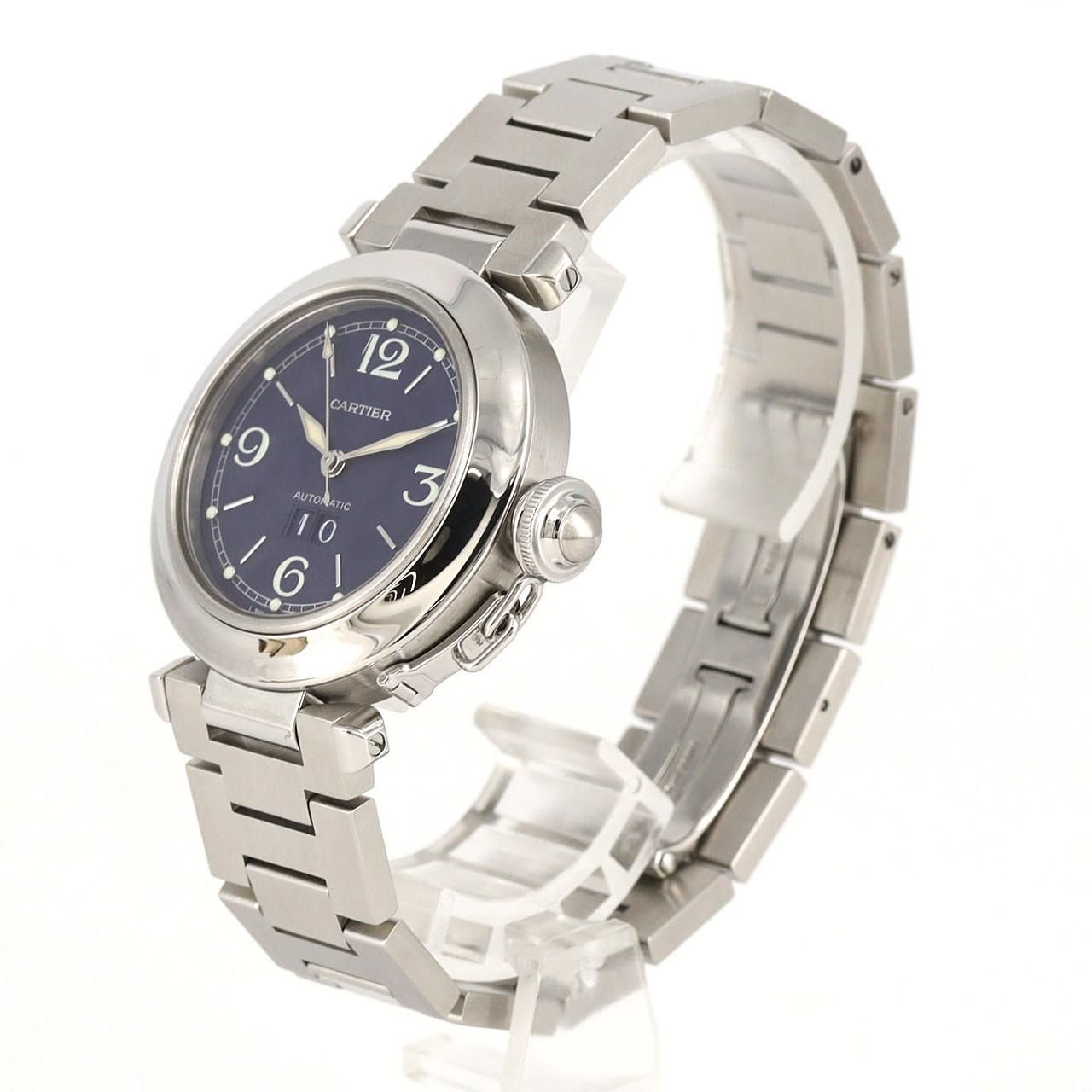 カルティエ パシャCグランデデイト W31047M7 SS 自動巻