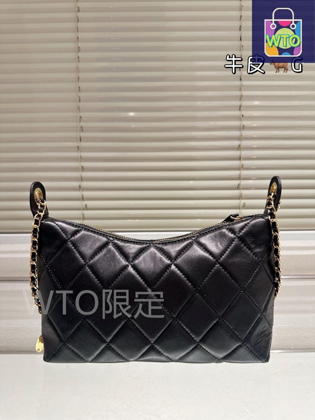 CHANEL 25SS ブラック 2way ホーボーバッグ 目を惹く☆2WAY】CHANEL ホーボー バッグ CCロゴ チェーン