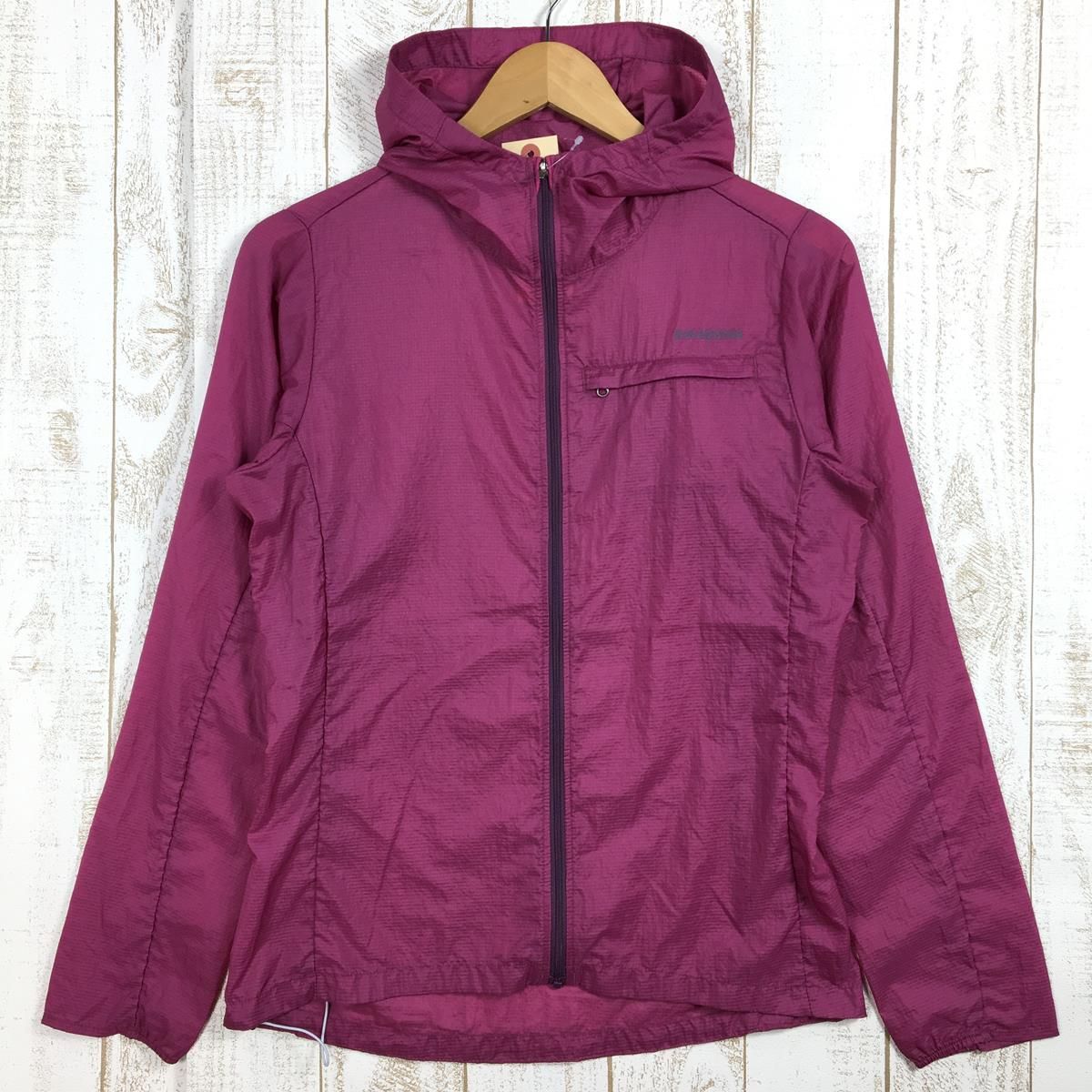 WOMENs XS パタゴニア フーディニ ジャケット Houdini Jacket ウィンドシェル フーディ PATAGONIA 24145 RPK  パープル系