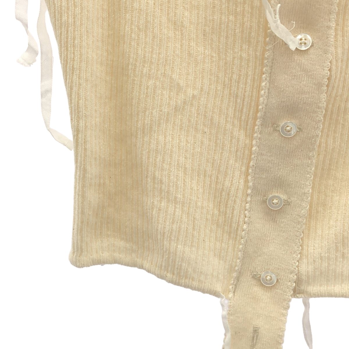 FUMIKA UCHIDA / フミカウチダ | RIB CORSET TOP リブ コルセット