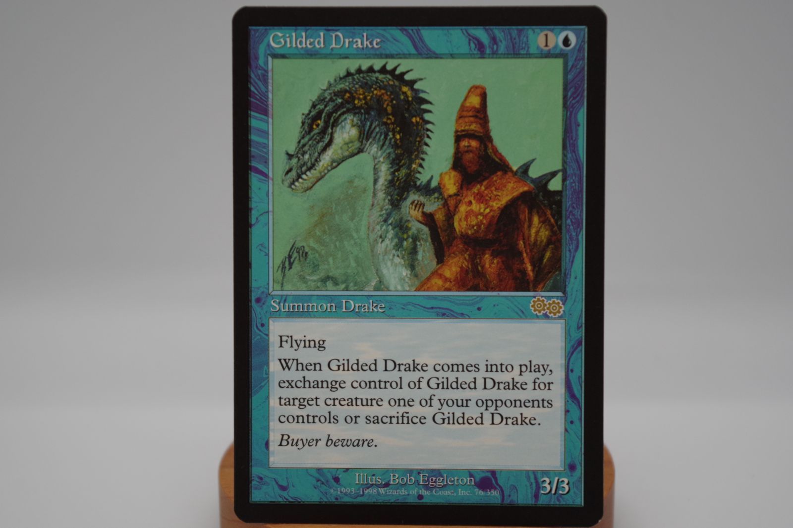 MTG USG 金粉のドレイク　英語版 EX]金粉のドレイク/Gilded Drake《英語》【USG】の通販 カード