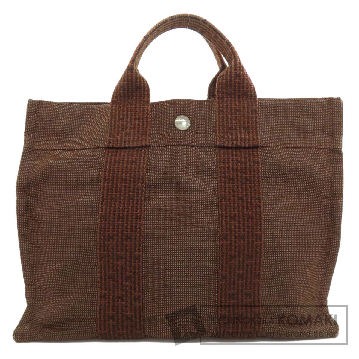 HERMES エルメス エールライントートPM トートバッグ キャンバス レディース