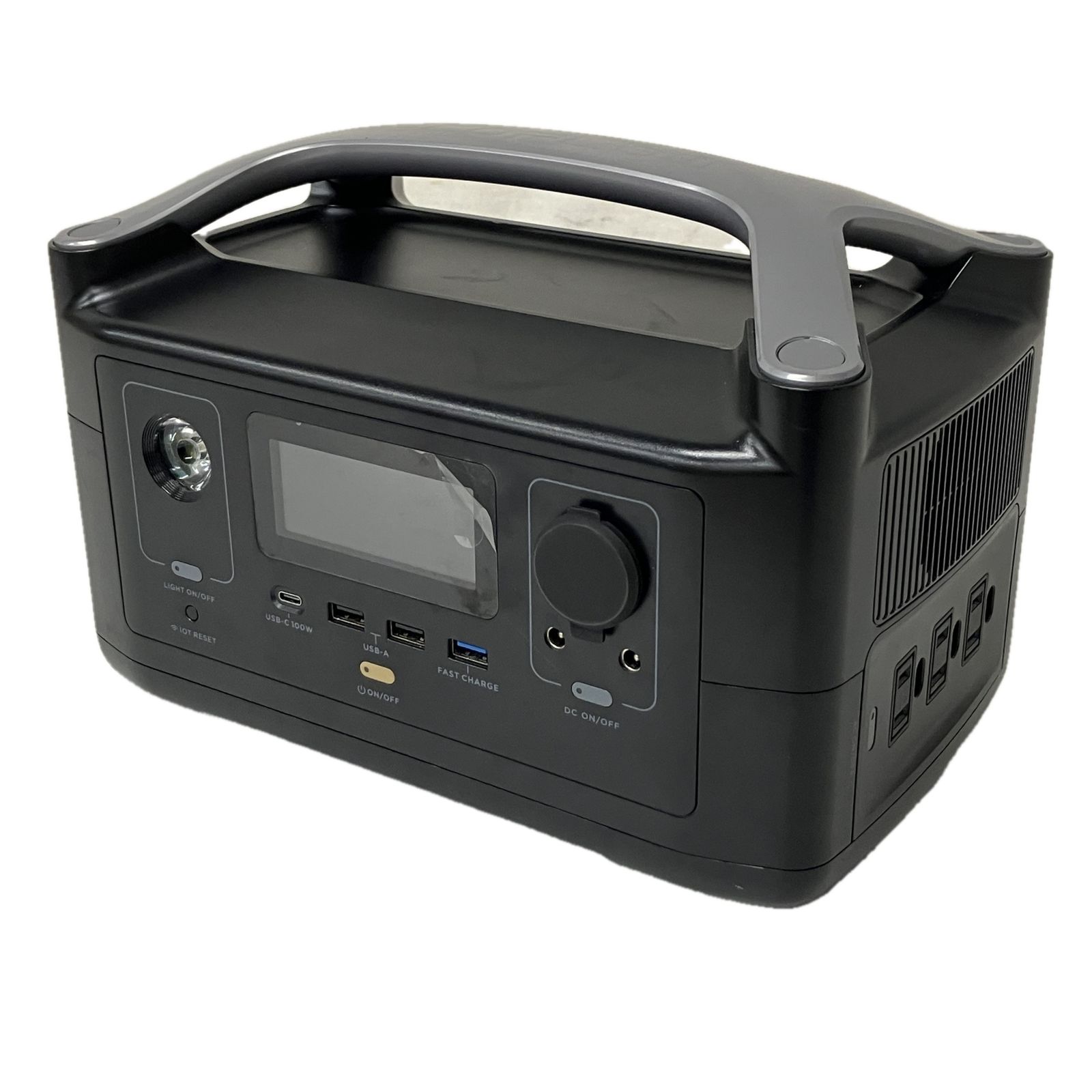 EcoFlow RIVER EFRIVER600-JP EF4 ポータブル電源 エクストラバッテリー付き アウトドア キャンプ 防災 エコフロー S10400219