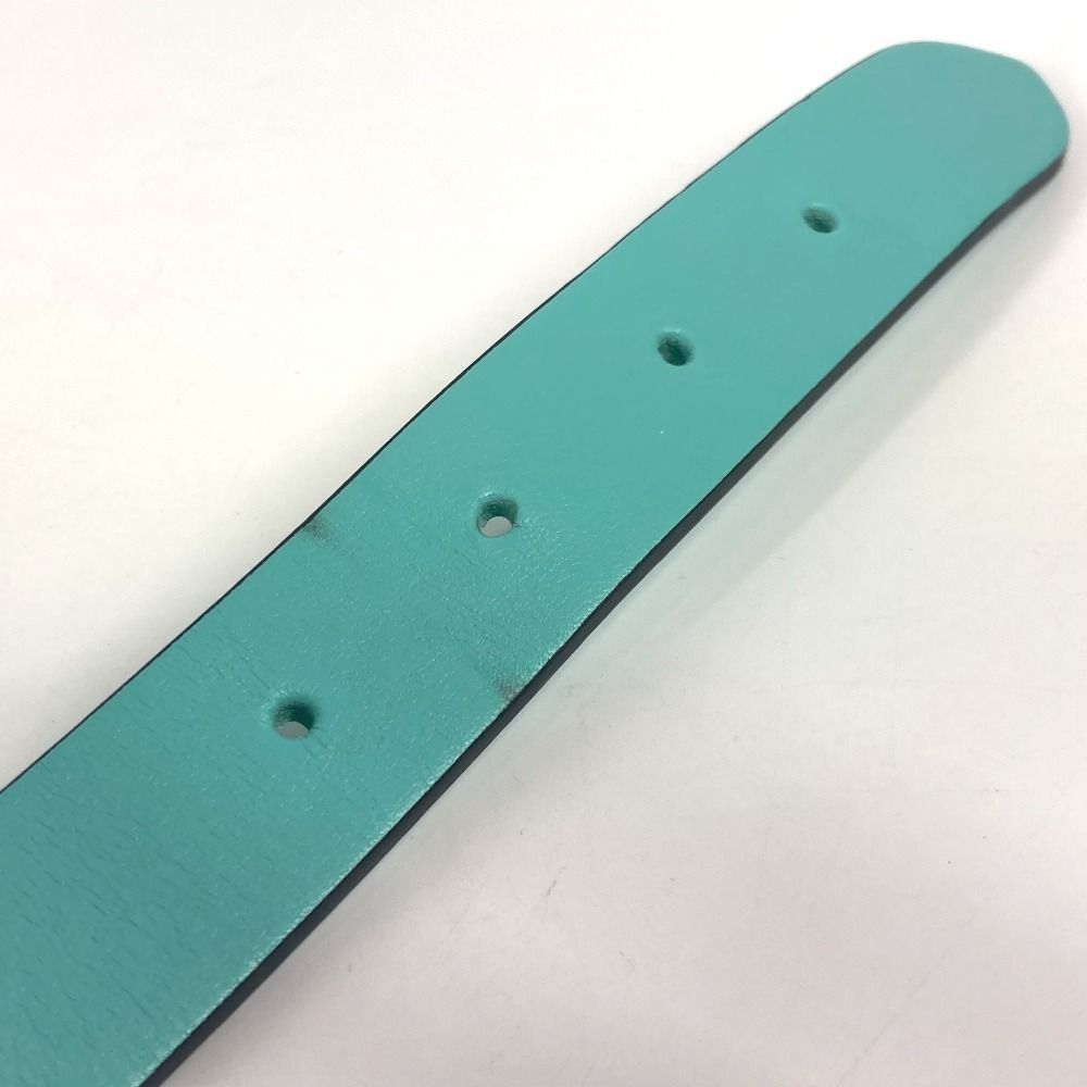 TIFFANY-Co. ティファニー 首輪 ロゴ レザー ブルー STEELWINDOWSANDDOORS_COM