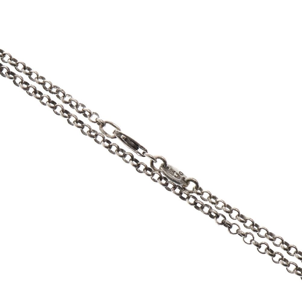 クロムハーツ ツイストチェーン 18K WG 16インチ クロムハーツ18KWG