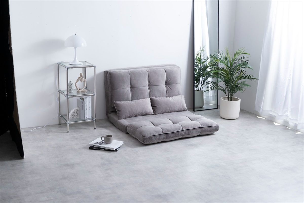 都内引取価格あり】リクライニング ソファベッド【美品】 美品☆ソファ