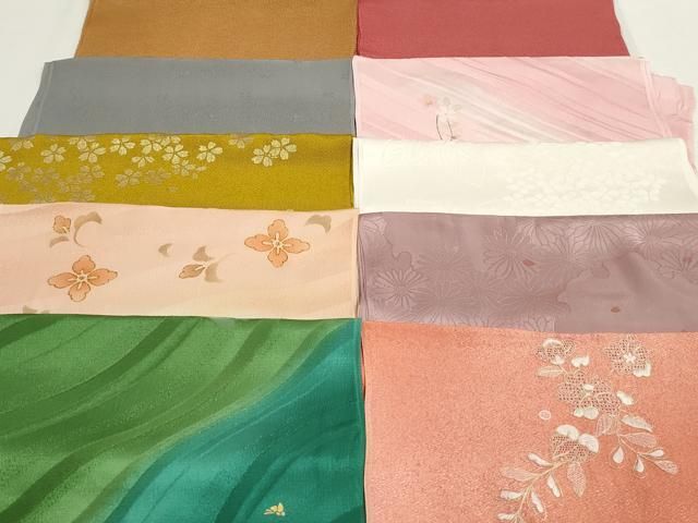 平和屋本店 和装小物 帯揚げ10枚 DZAA10834kh5