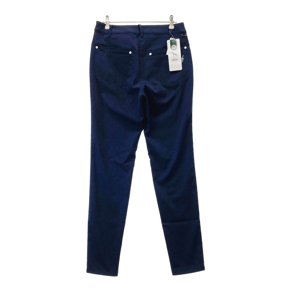 サイズ：38 ADABAT アダバット ストレッチパンツ ネイビー系