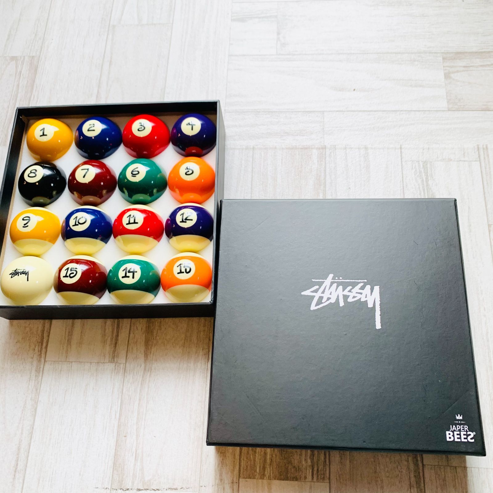STUSSY JAPER BEES ビリヤード玉 新品未使用 - メルカリ