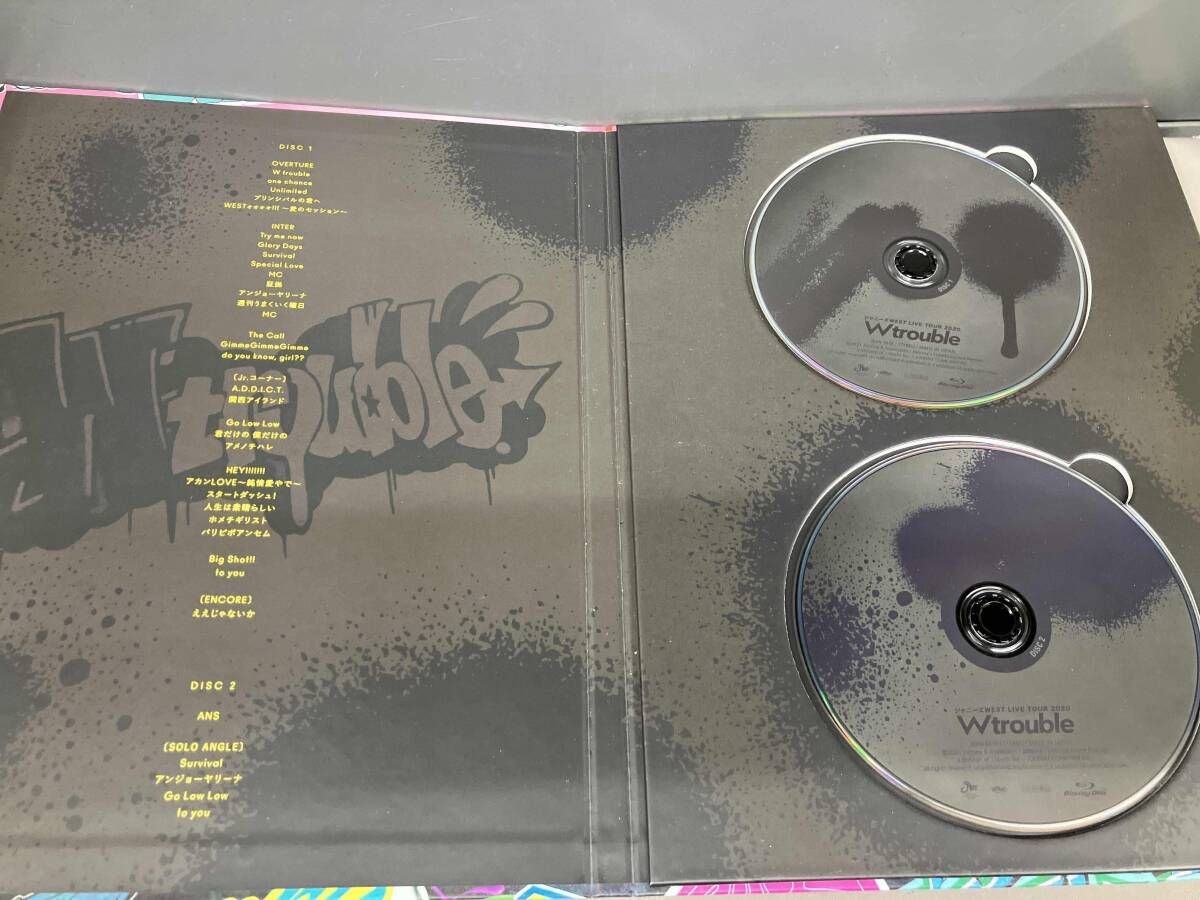 ジャニーズWEST LIVE 2020 W trouble2DVD 初回盤 新品 ジャニーズWEST LIVE TOUR 2020 W trouble｜ジャニーズWEST