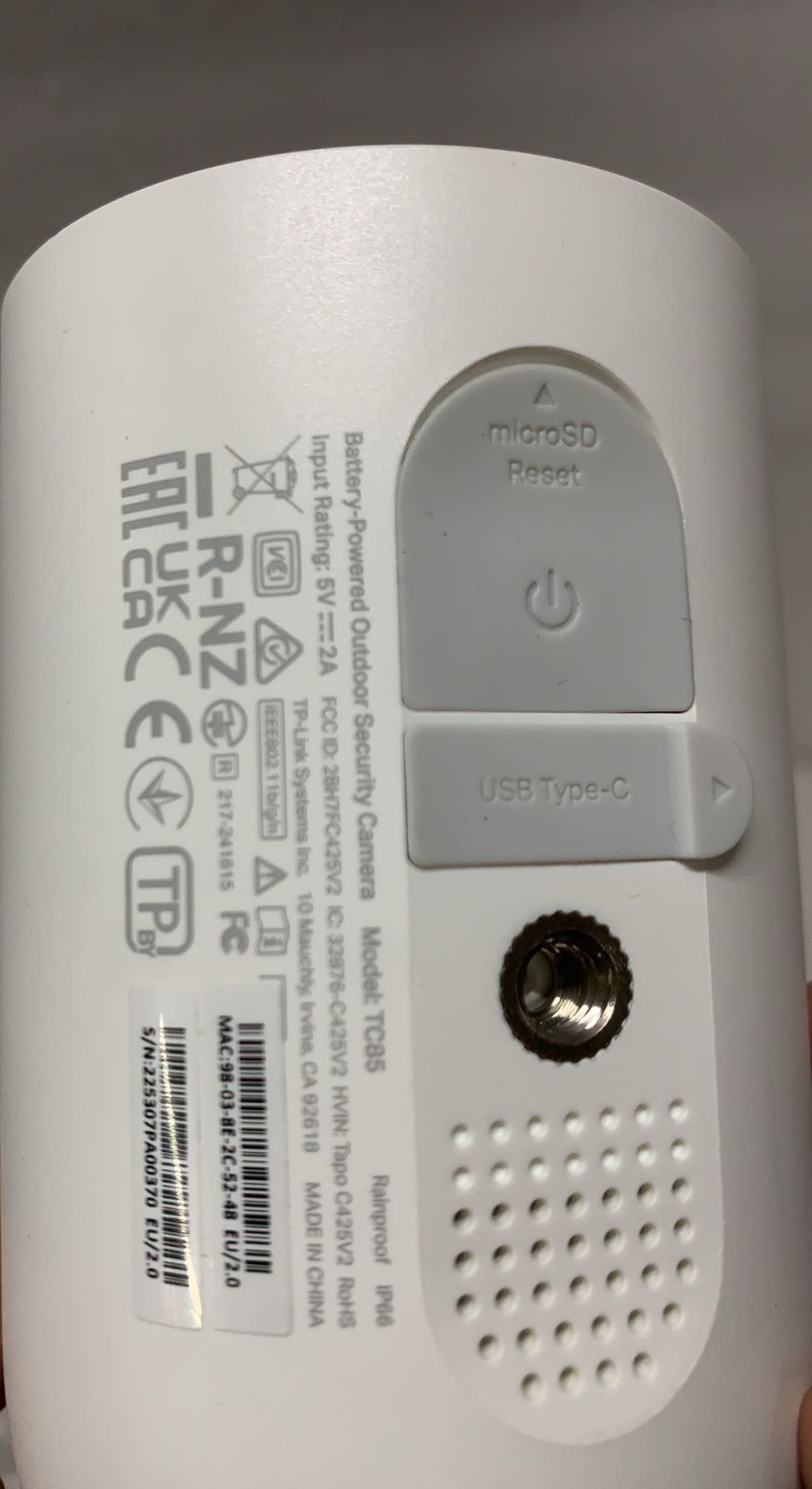 TP-Link TC85 KIT ソーラー給電セキュリティカメラキット--523699 SKLAD-KIRPICHA_RU