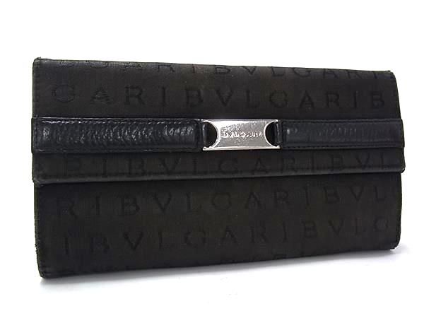 極美品！　ブルガリ　ロゴマニア　キャンバス　レザー　折り財布 楽天市場】【財布】BVLGARI ブルガリ ロゴマニア 2つ折 ラウンド