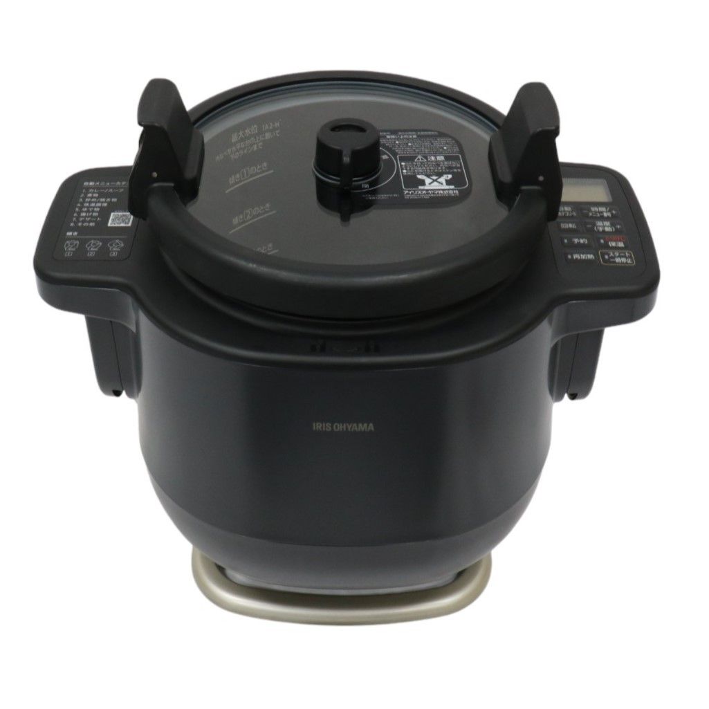 アイリスオーヤマ CHEFDRUM シェフドラム DAC-IA2-H 自動メニュー90種|フッ素コートモデル 良い B