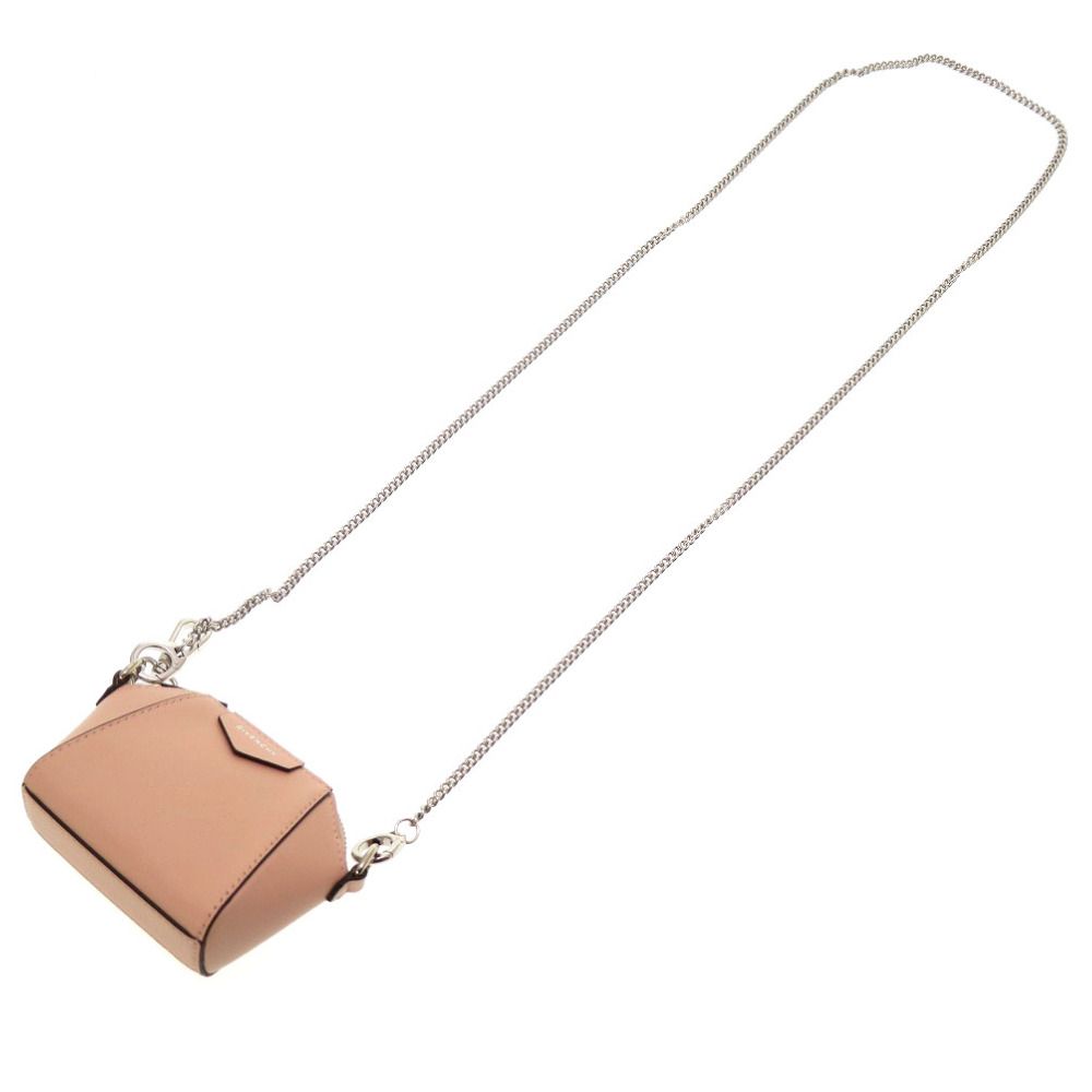未使用 ジバンシィ ベイビーアンティゴナ BB60D7B0XN レザー ピンク チェーン ショルダーバッグ 0135【中古】GIVENCHY 未使用 ジバンシィ ベイビーアンティゴナ BB60D7B0XN レザー ピンク