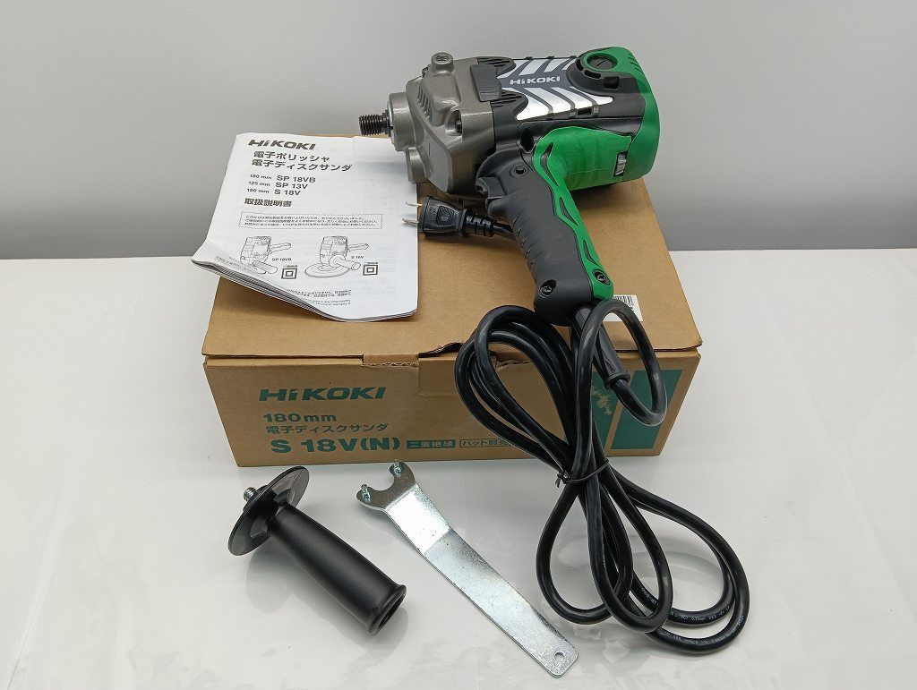 25k-331o HiKOKI ハイコーキ S18V N パット無し 電子ディスクサンダ
