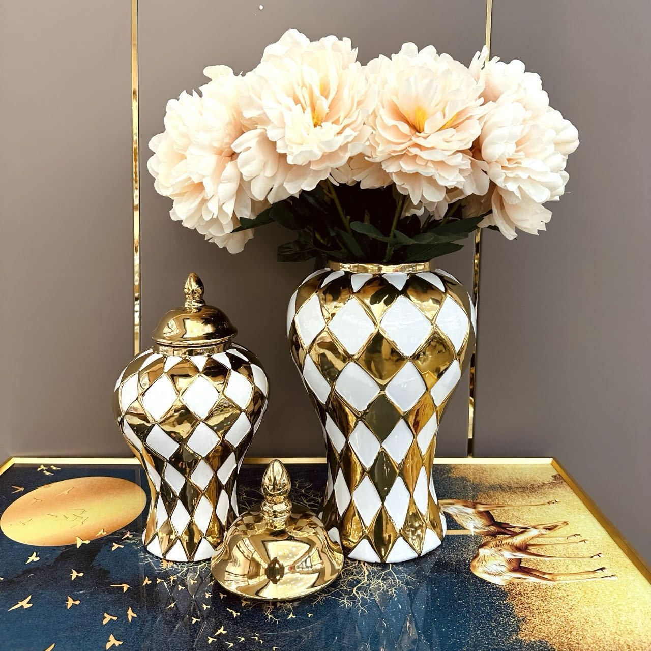 R LALIQUE ラリック VASE オパルセント チューリップ クリスタル