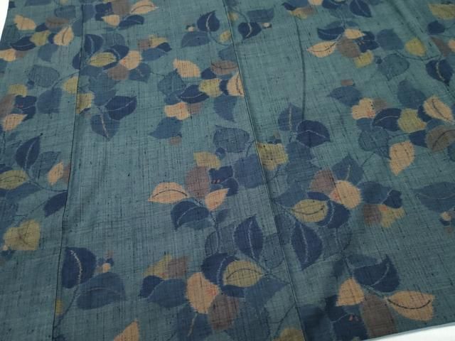 平和屋着物○小千谷紬 草花文 正絹 逸品 CAAV6786vf - メルカリ 