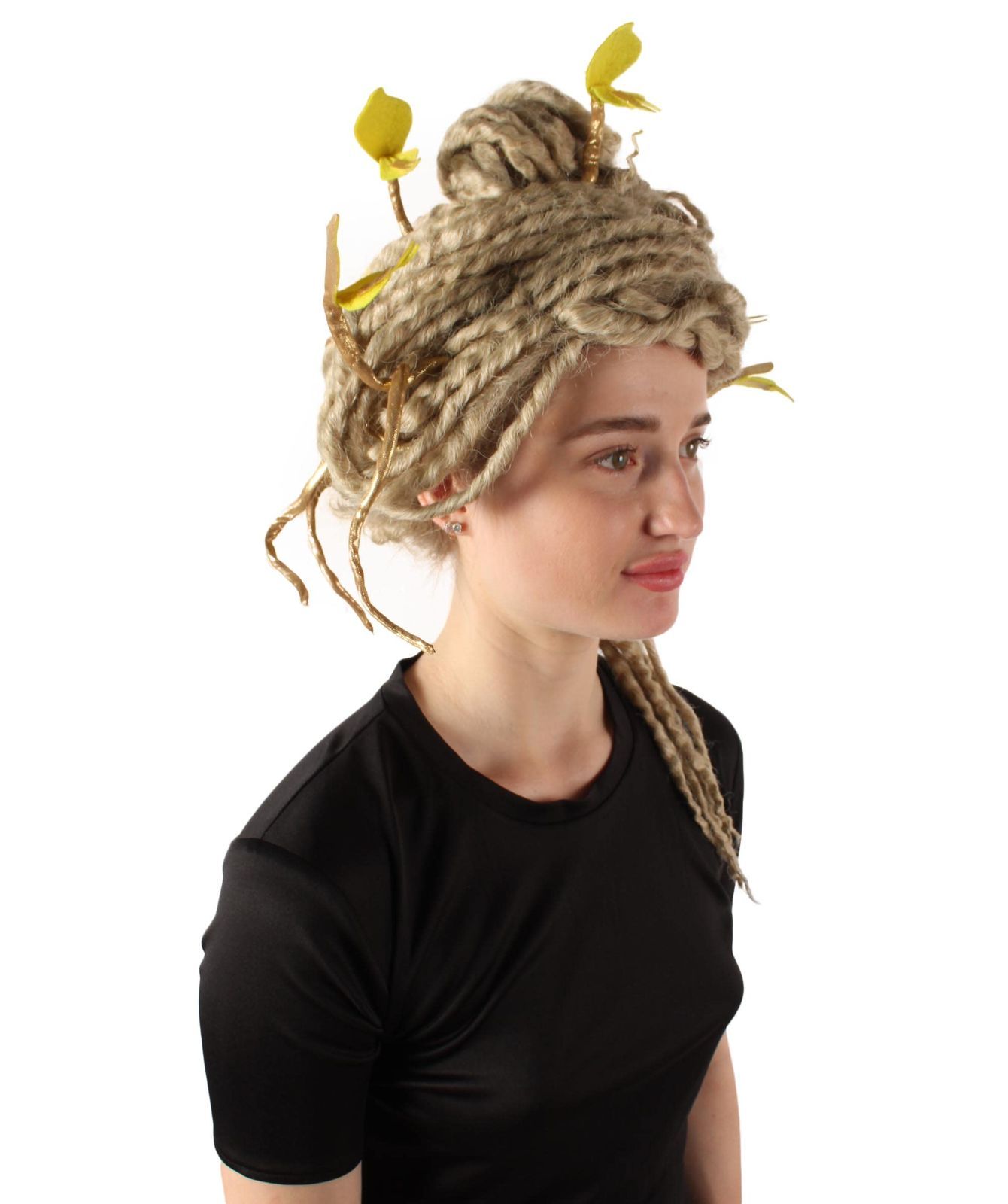 レディースモダンメデューサスネークウィッグ Wigs