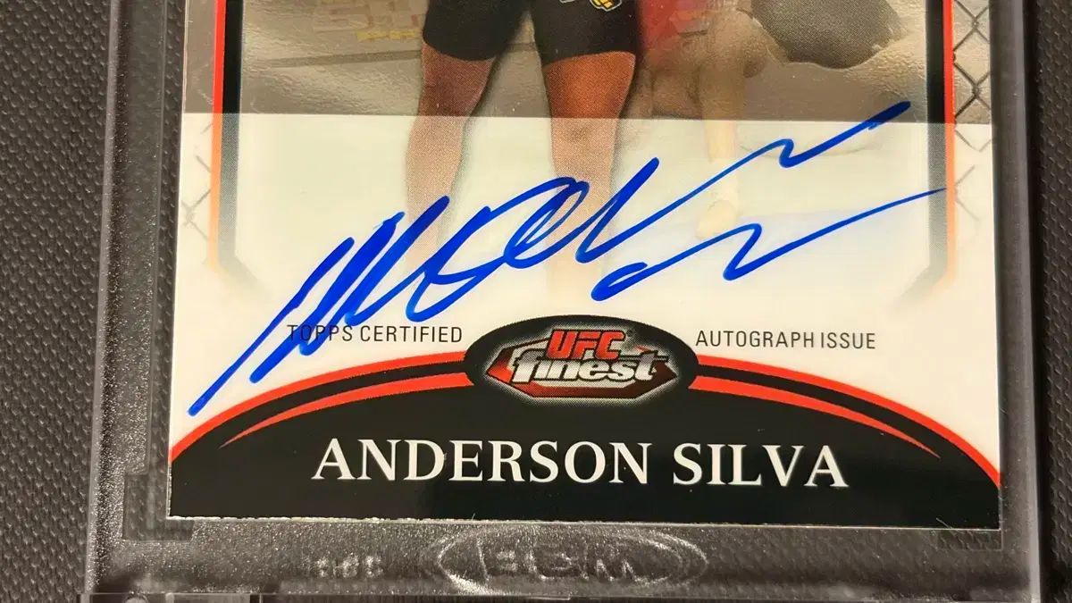 UFCカード Kinloch Anderson キンロックアンダーソン シルバ 2011ファイネスト単オートカード