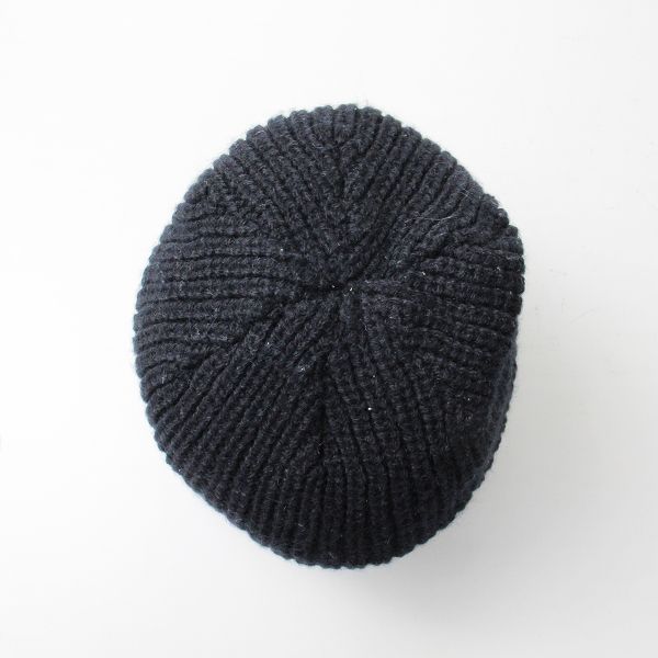 キジマタカユキ　アルパカ　ウールキャップ wool knit aviator cap-ウールニットアビエイターキャップ