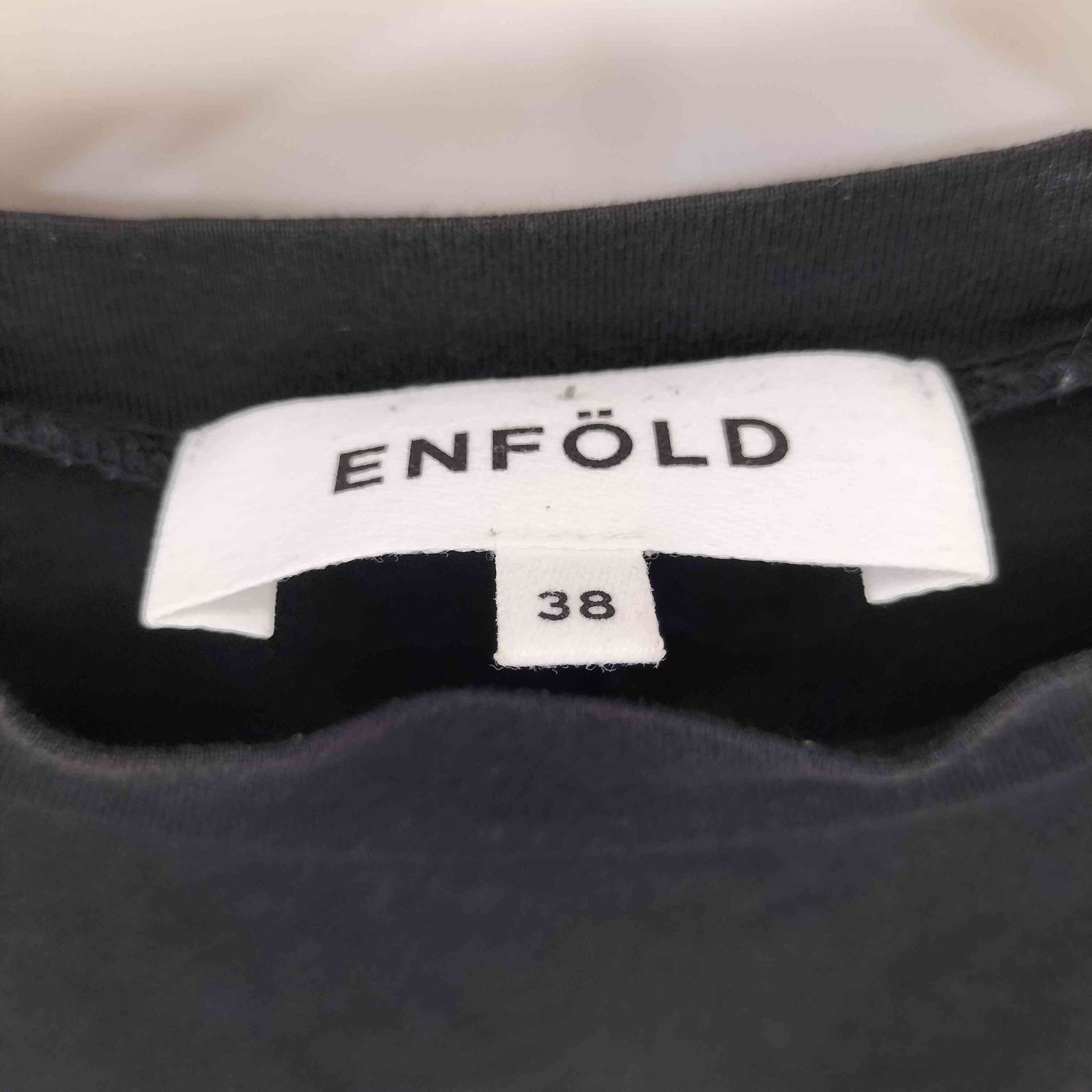 エンフォルド ENFOLD 20SS アシンメトリー スビン天竺変形 S/S