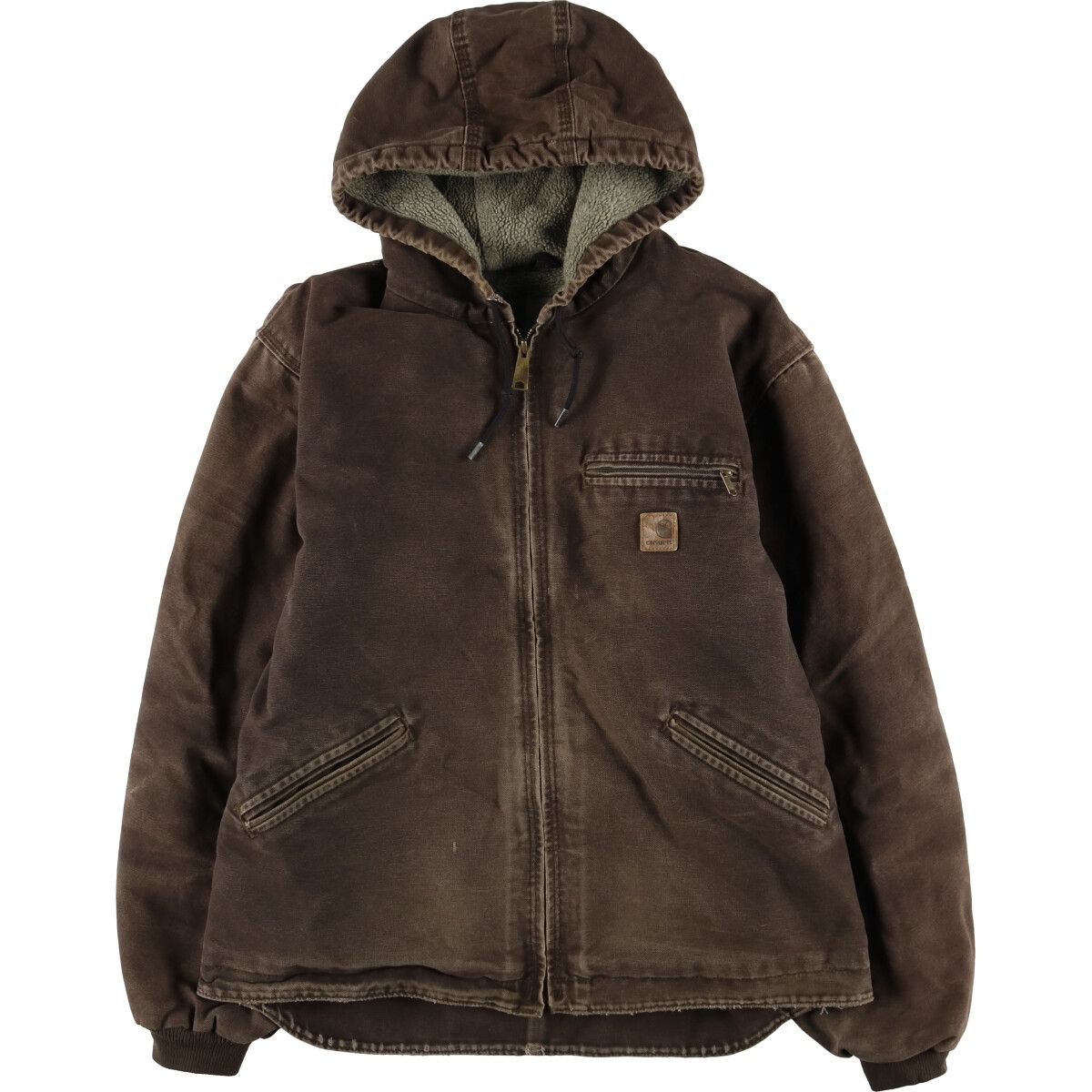 古着 カーハート Carhartt シエラジャケット ダックフルジップパーカー メンズL相当/eaa498587