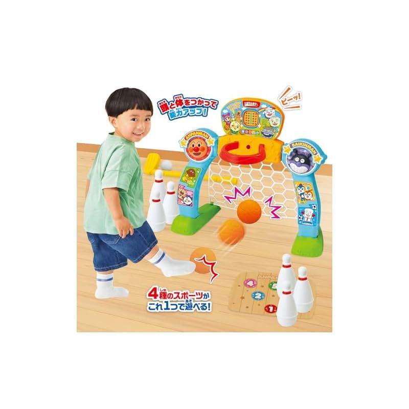 ジョイパレット アンパンマン チャレンジ! 能力アップ! スポーツ 4 in 1