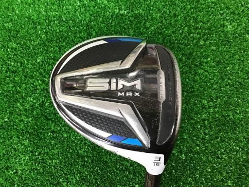 テーラーメイド SIM MAX 3W フェアウェイウッド FW TENSEI BLUE TM50 FW フレックスSR メンズ 男性用 右利き 右用 Dランク ゴルフクラブ