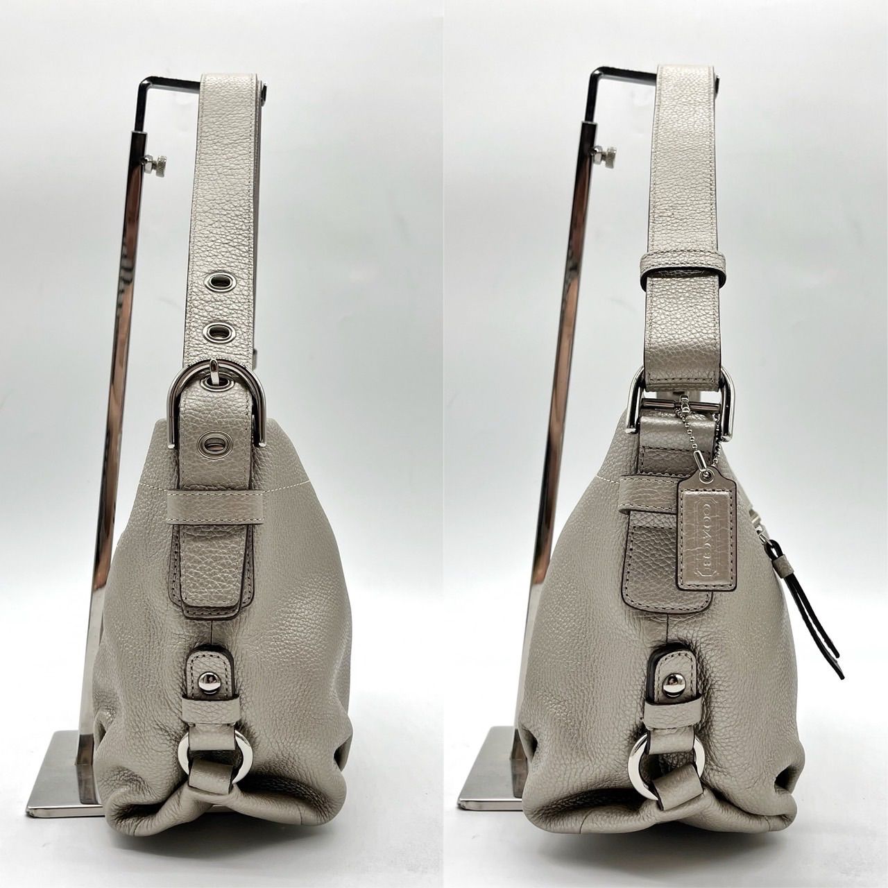 美品】 COACH コーチ ショルダーバッグ ワンショルダーバッグ レザー 