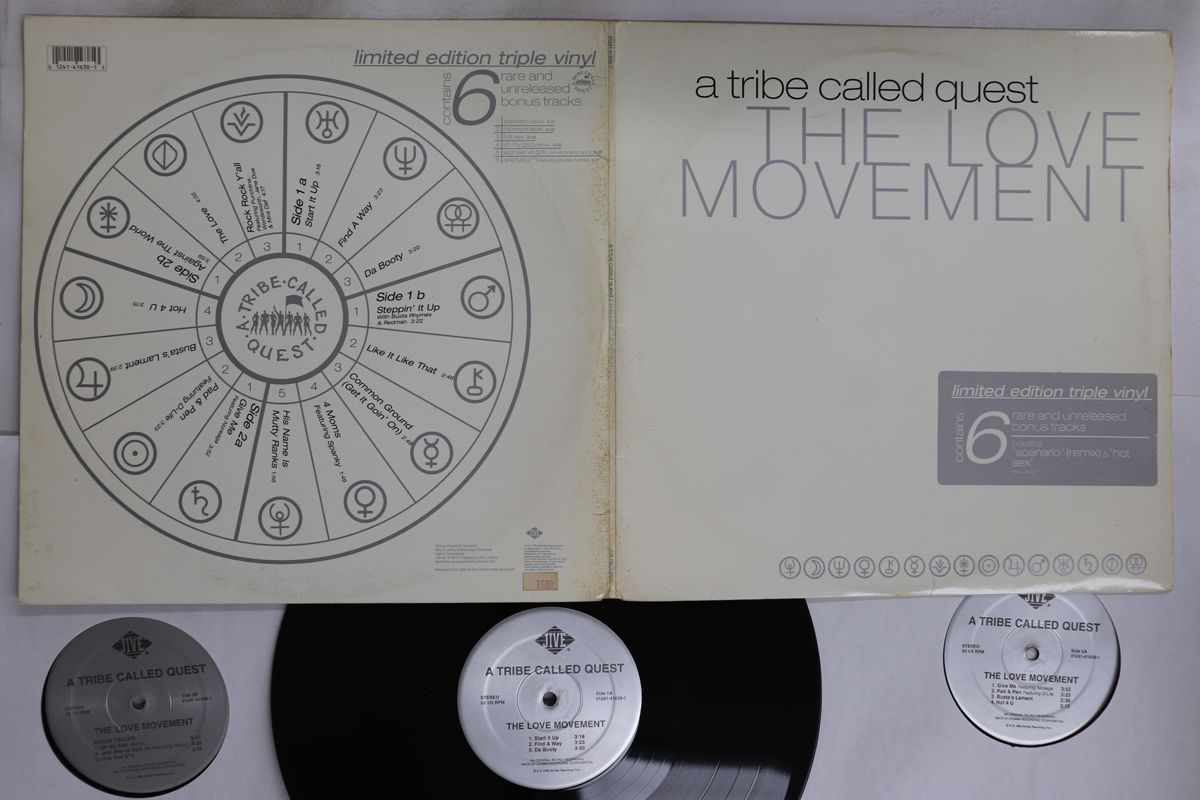 米3discs LP A Tribe Called Quest Love Movement 01241416381