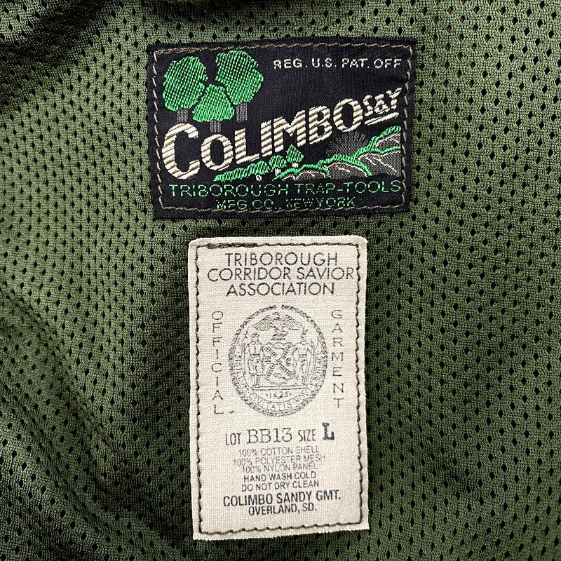 U.S.AIR FORCE 米軍　ナイロンジャケット 中古】【メンズ】 COLIMBO コリンボ ZX-0113 MAD ANTHONY PLAY