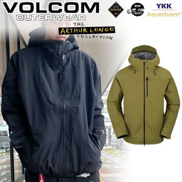 23-24 VOLCOM/ボルコム ARTHUR GORE PROSHELL jacket メンズ レディース 防水ゴアテックスジャケット スノーボード ウェア スノーウェアー 2024 型落ち - メルカリ