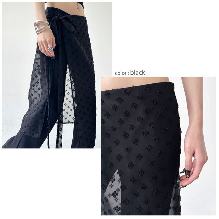 【早い者勝ち】y2k グランジ リメイク 再構築 ラップスカート ラップスカート レイヤードラップスカート SNS話題スカート 巻き